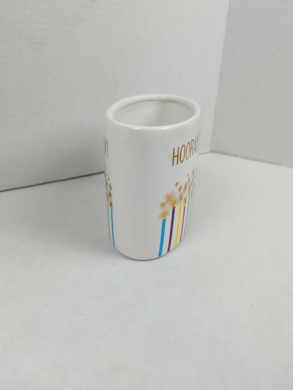 1800 Flowers Birthday Congratulations Vase Planter Pot Hooray It’s Your Day Gift