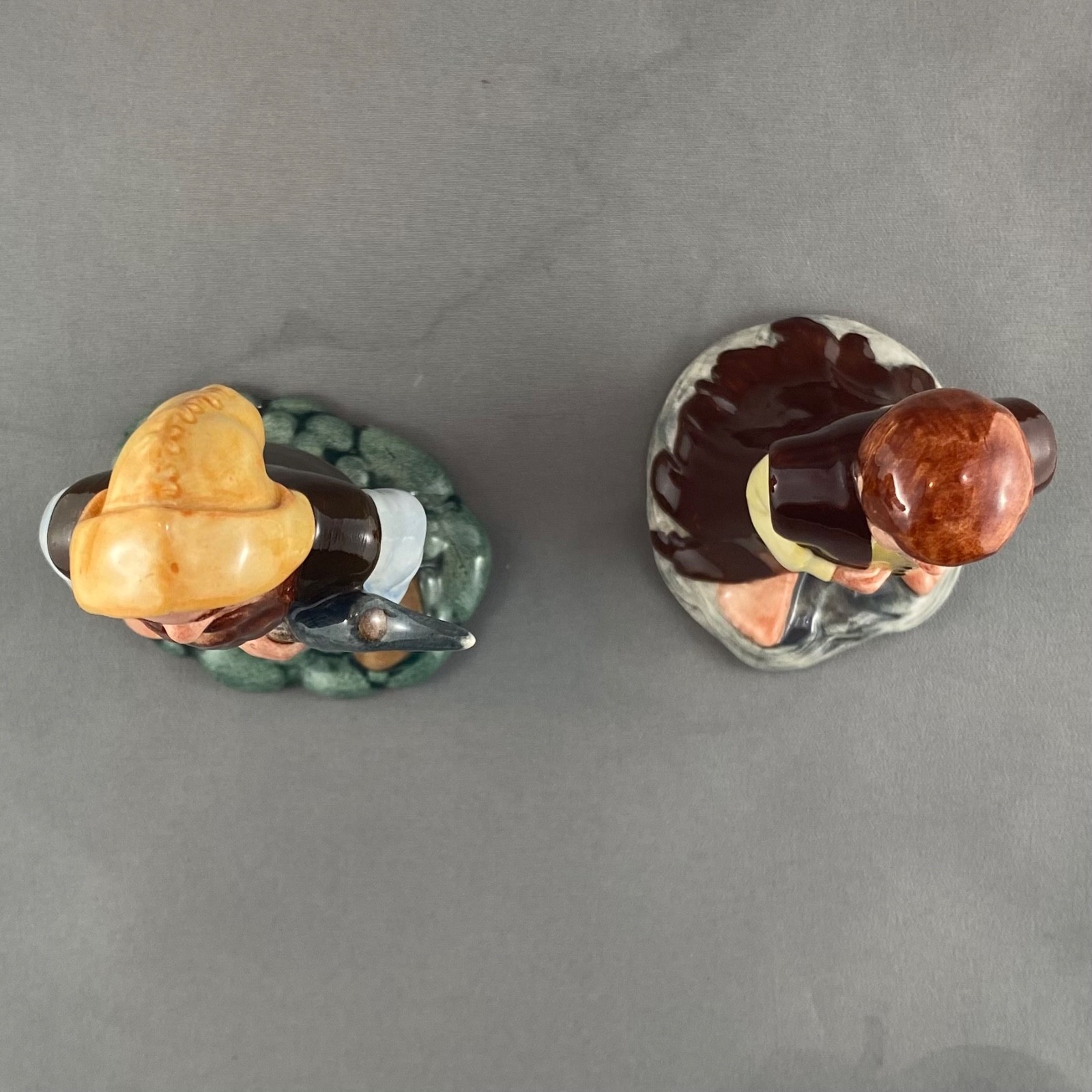 Royal Doulton Figurines, Lord of the Rings, Gimli and Bilbo, 5.5” and 4.5”