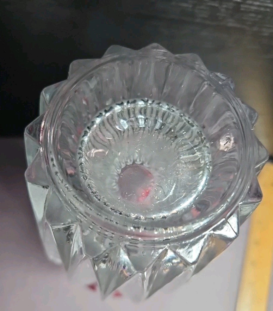 Mikasa Celebrations Corinth Ruby Red Cut To Clear Crystal Glass Vase 11.5″