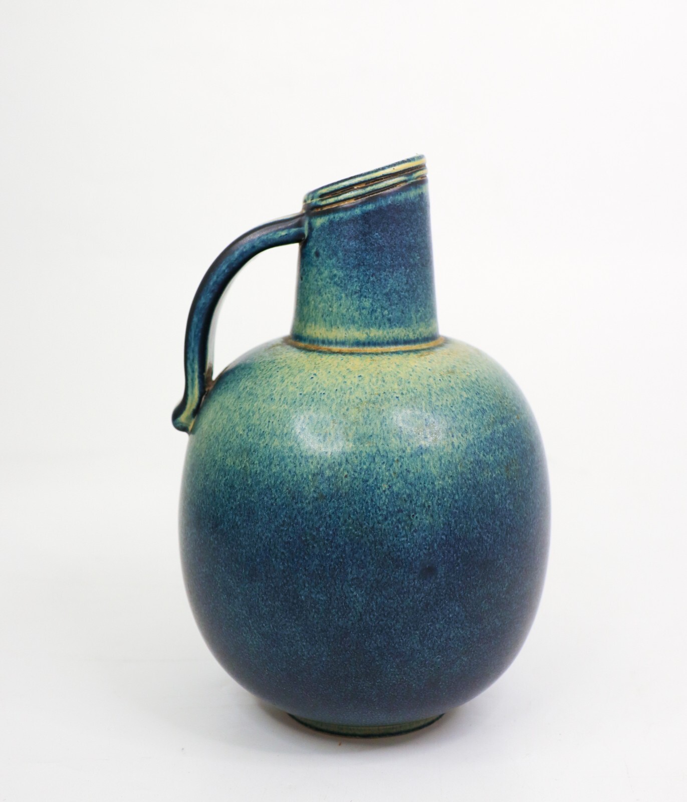 Lovely Blue Ceramic Vase Gunnar Nylund Rörstrand – Mid century Vintage