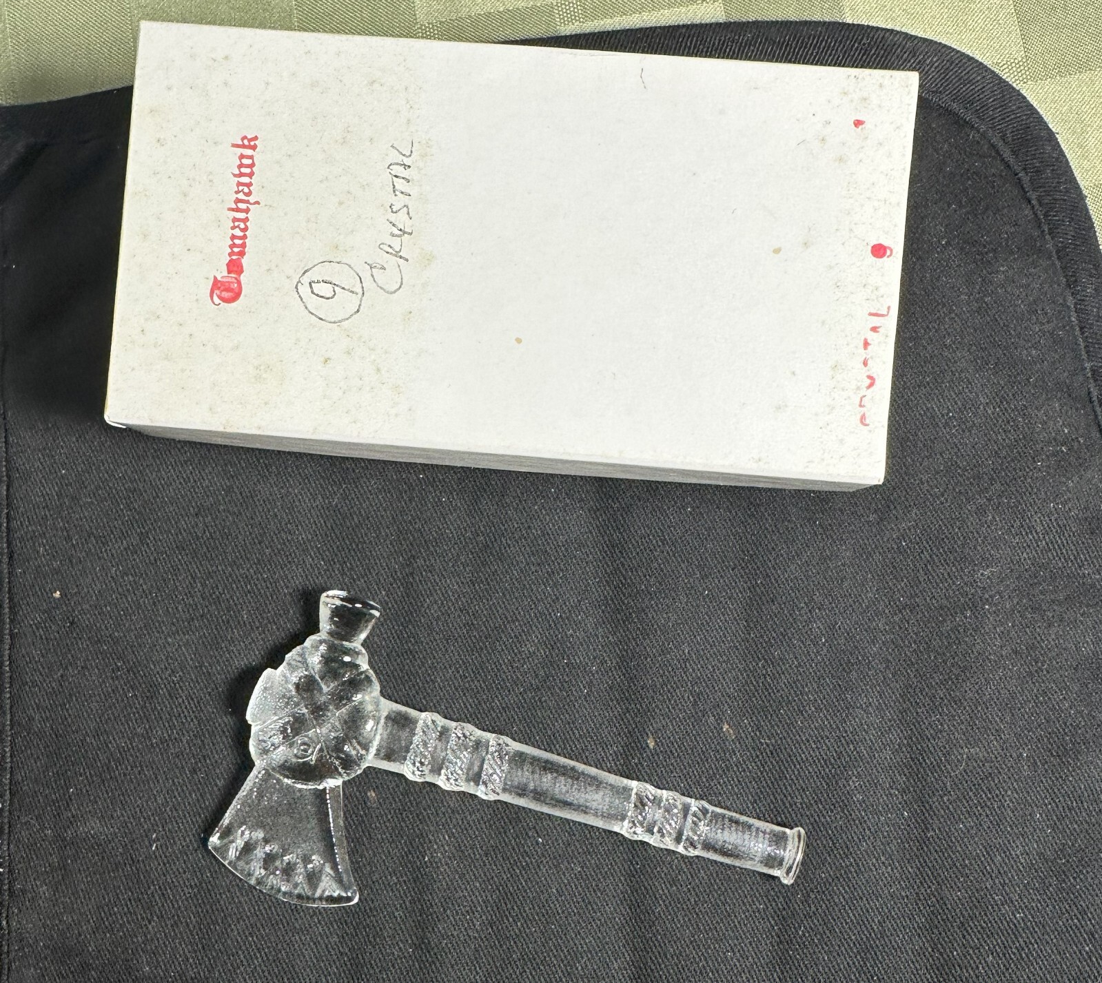 Degenhart Museum Tomahawk Crystal NIB