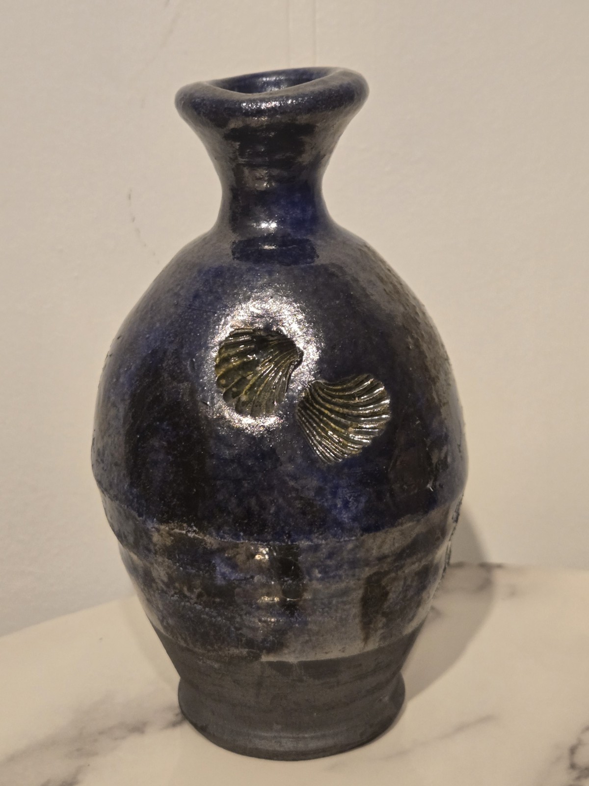 Studio Art Pottery Bud Vase 6.5” Tall Handmade