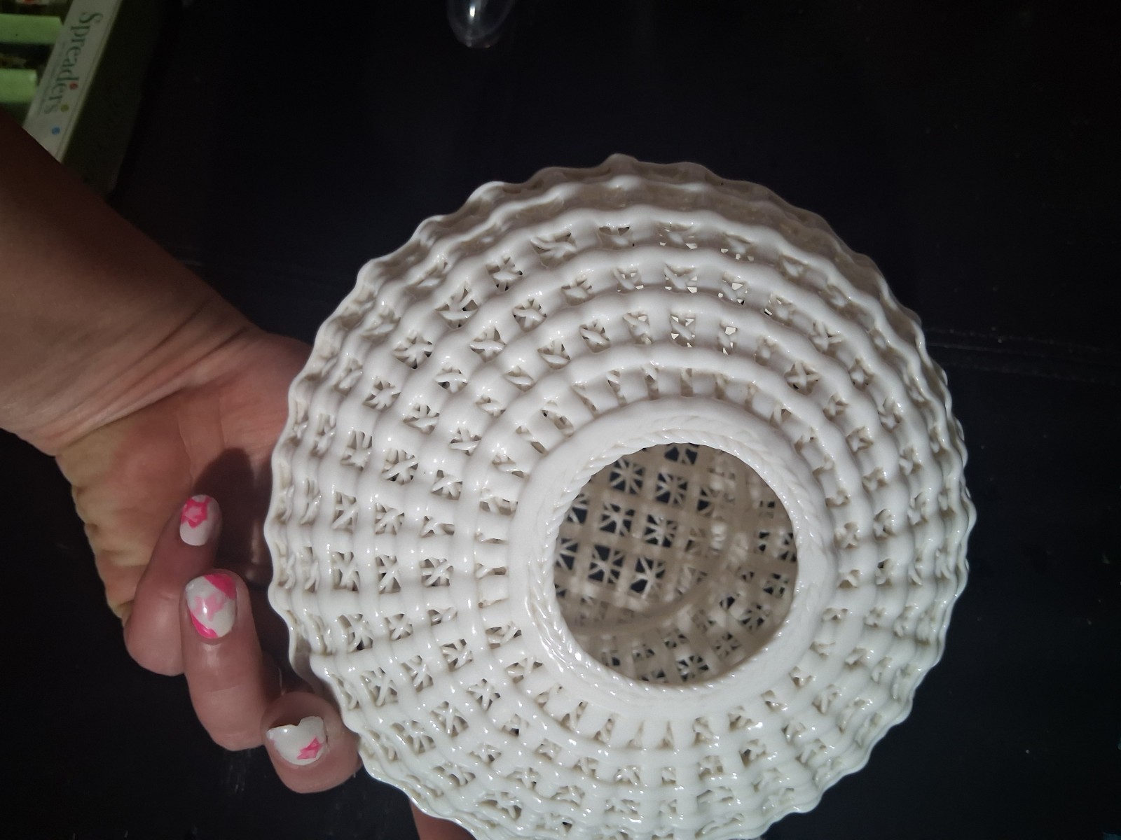 Mid-20th Century Italian Woven Porcelain Sculpture