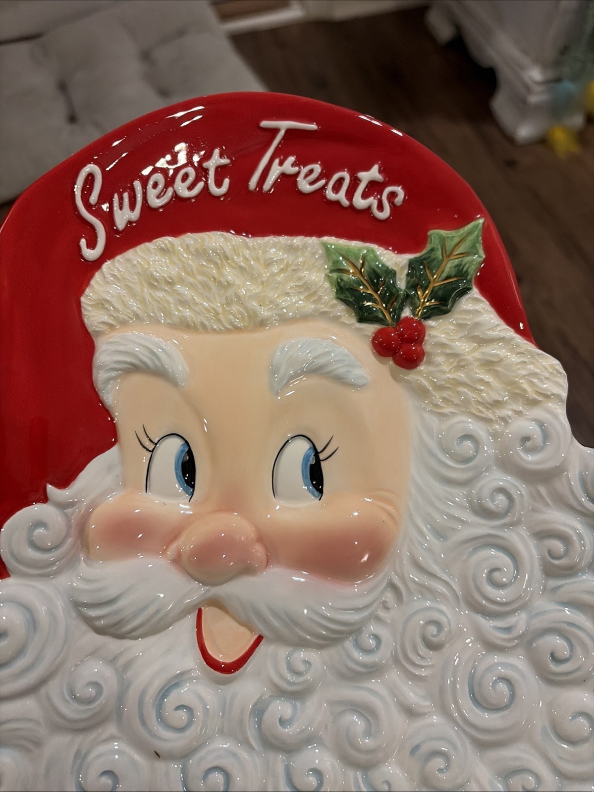 Christopher Radko Letters To Santa Sweet Treats Platter 15.75″ x 11″ w2s14