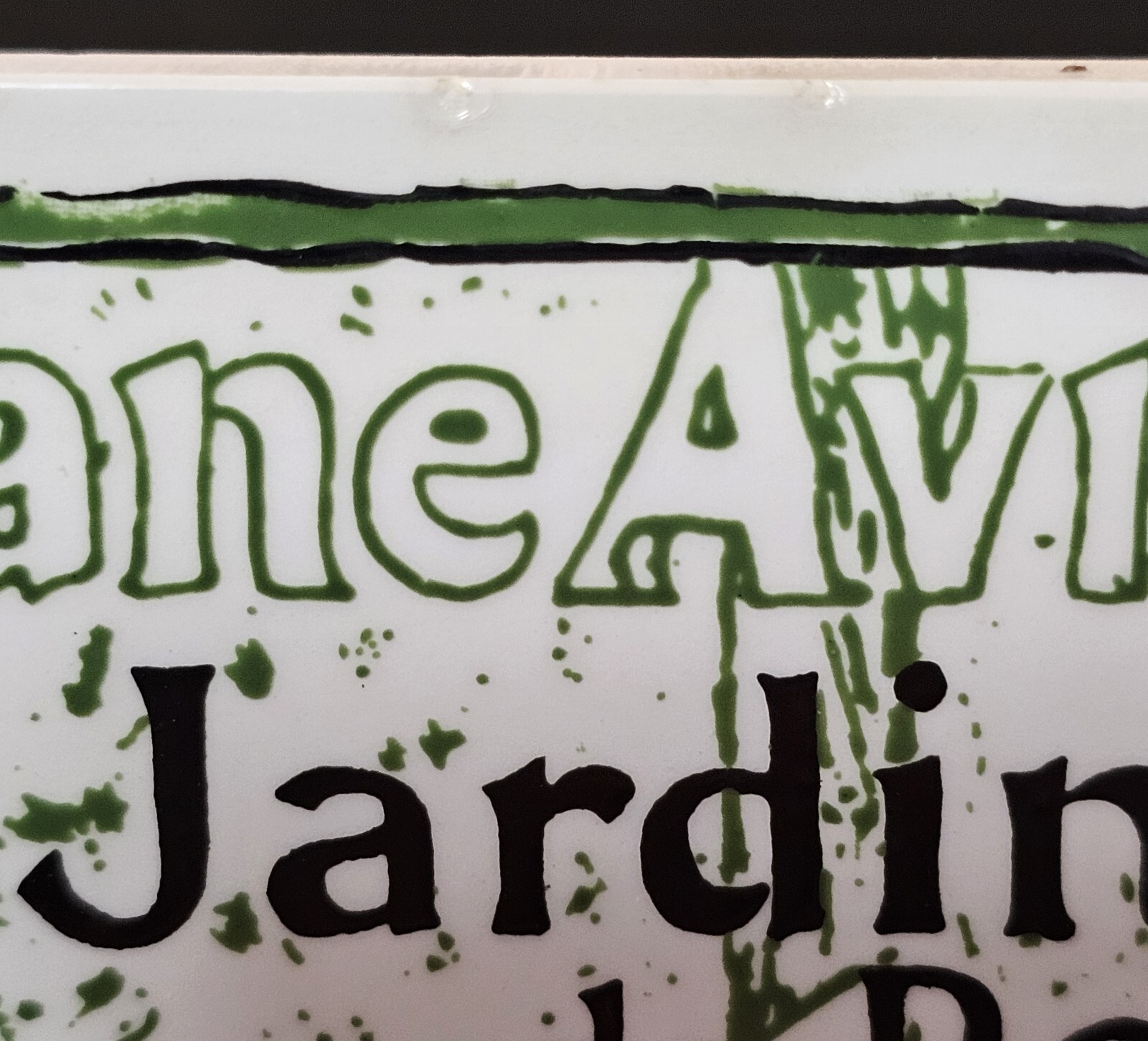 Vintage Jane Avril By artist Henri de Toulouse-Lautrec Ceramic Tile/Trivet 6″x6″