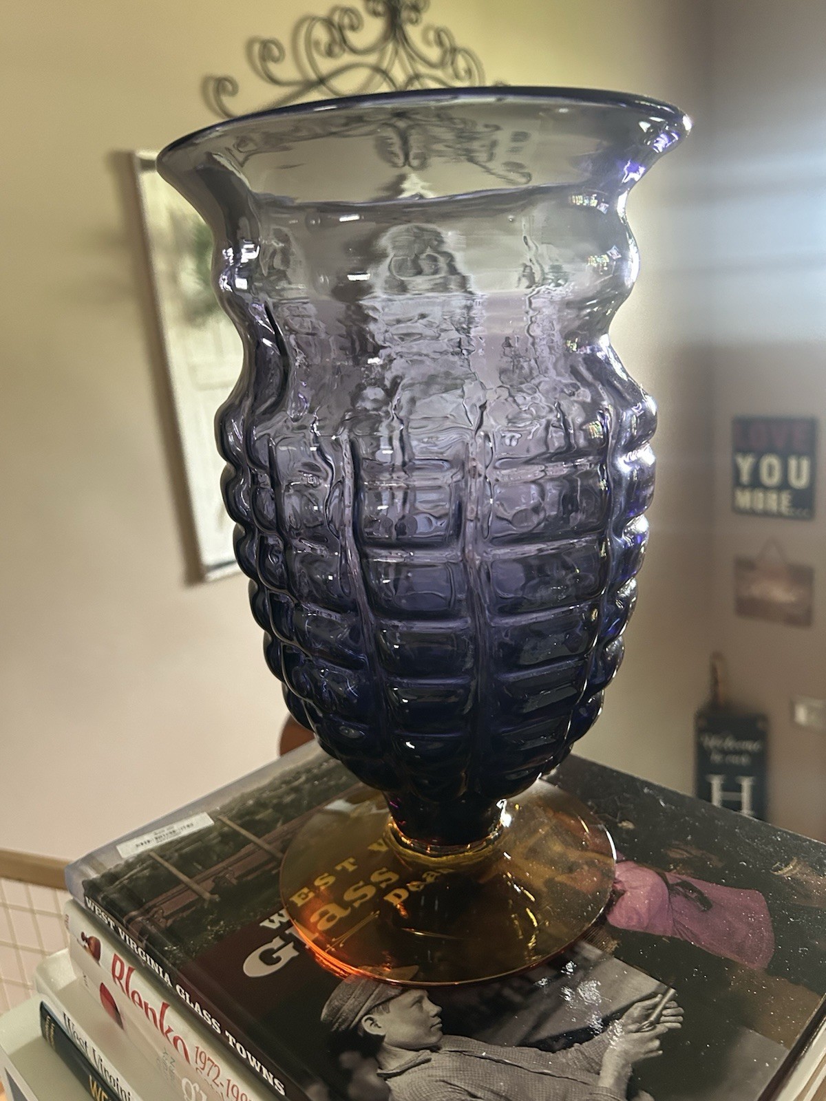 Blenko 1993 WV Day Birthday Piece
