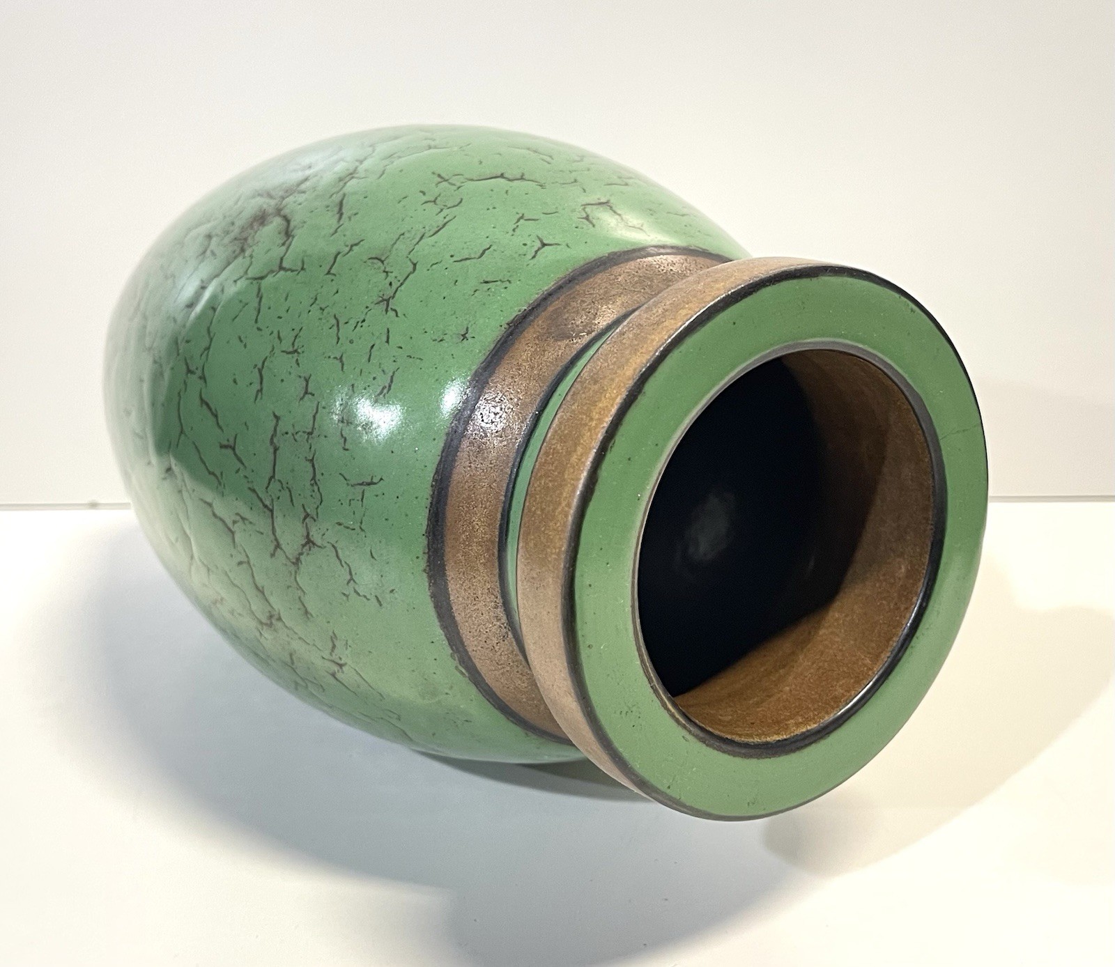 Art Deco Antique Louis Lourioux France Art Pottery Vase