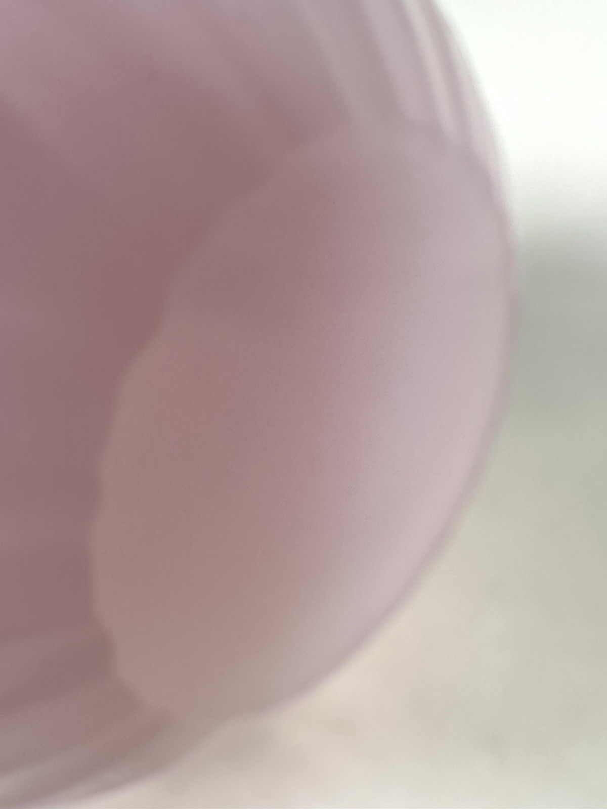 Seguso Murano Italy Pink Glass Vase Vintage Estate 5.5 Lbs. Beautiful