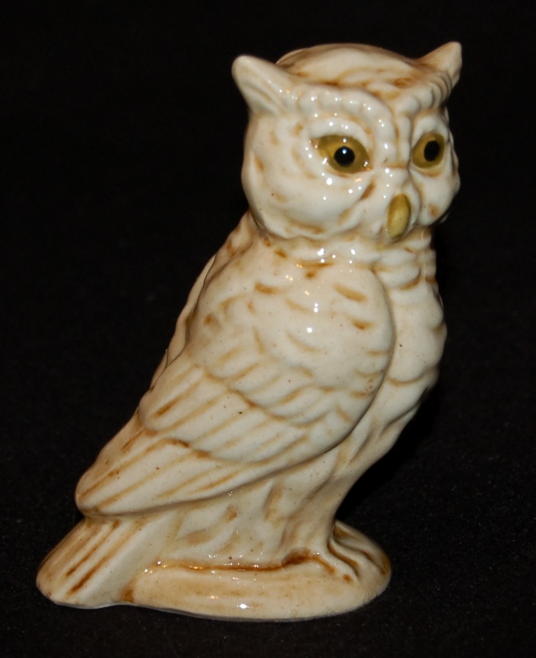 VINTAGE Ceramic Figurine OWL by Norleans 1950’s Made in Japan