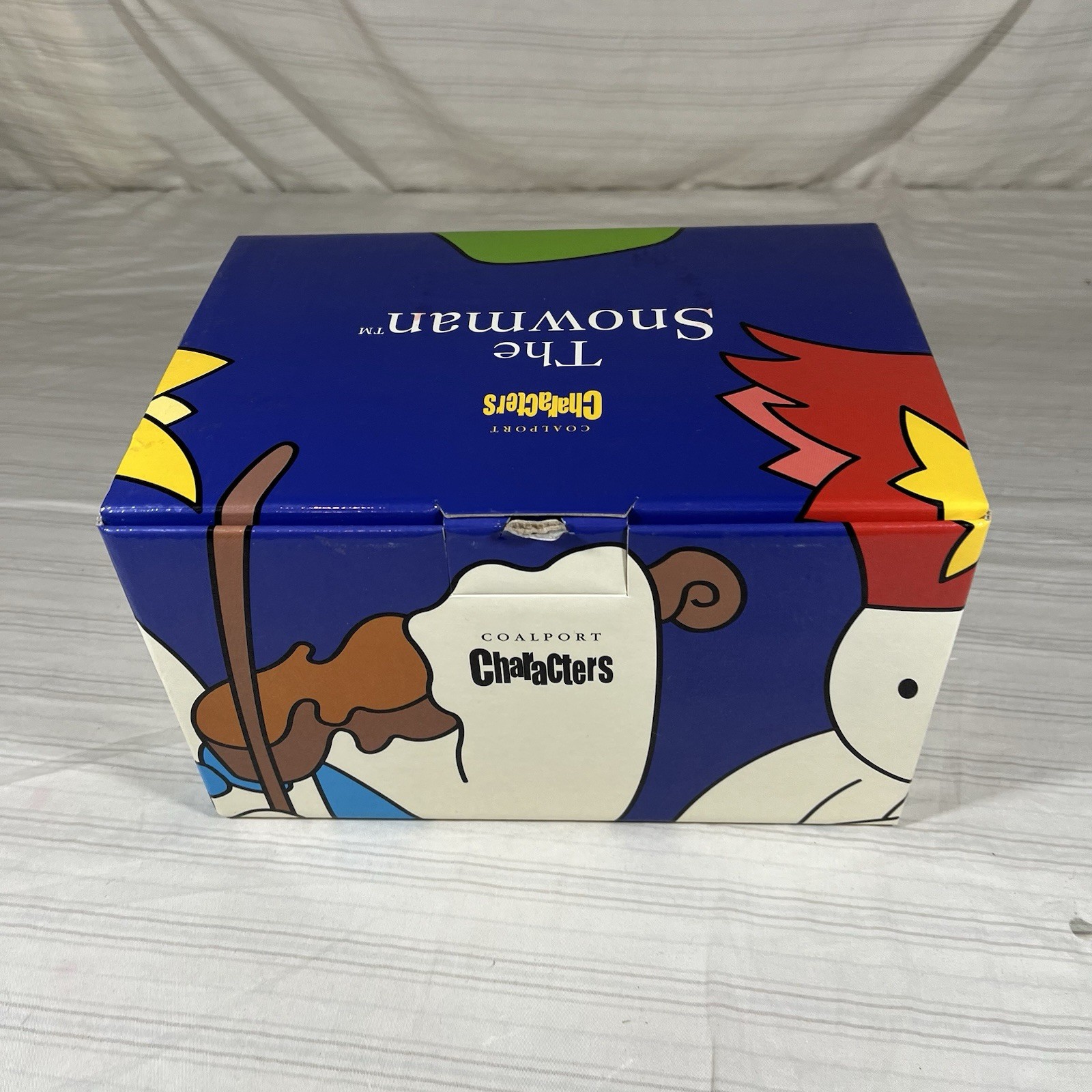 Vintage Coalport Characters The Snowman Dancing with Teddy 1st Edition 2001 New