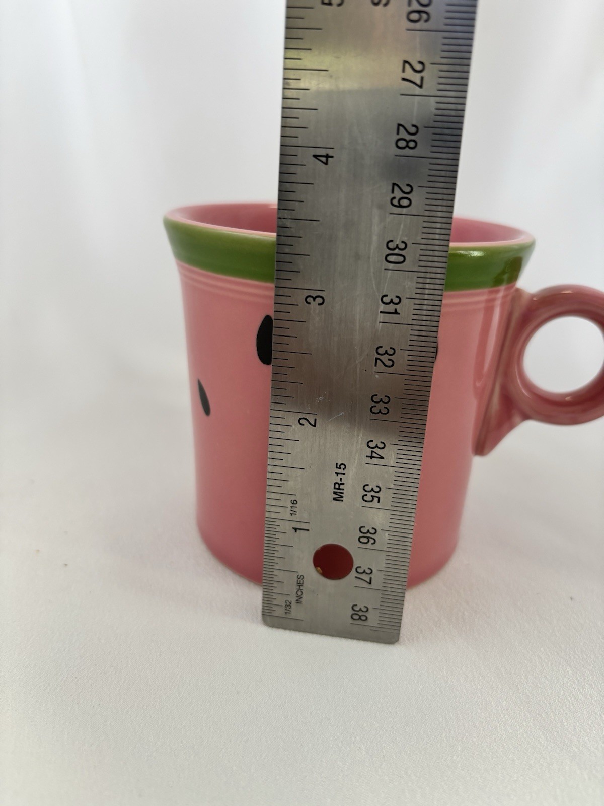 Fiesta *Watermelon Coffee Mug* *Perfect Unused Condition*