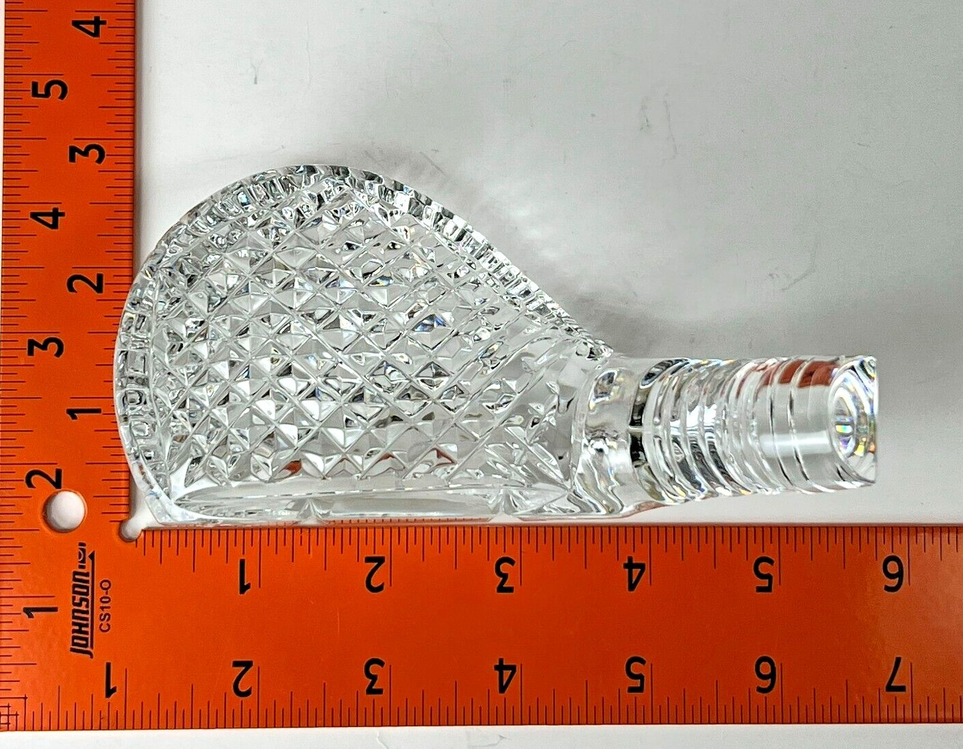 Waterford Golf Club Driver Head Clear Cut Crystal Paperweight Home Decor