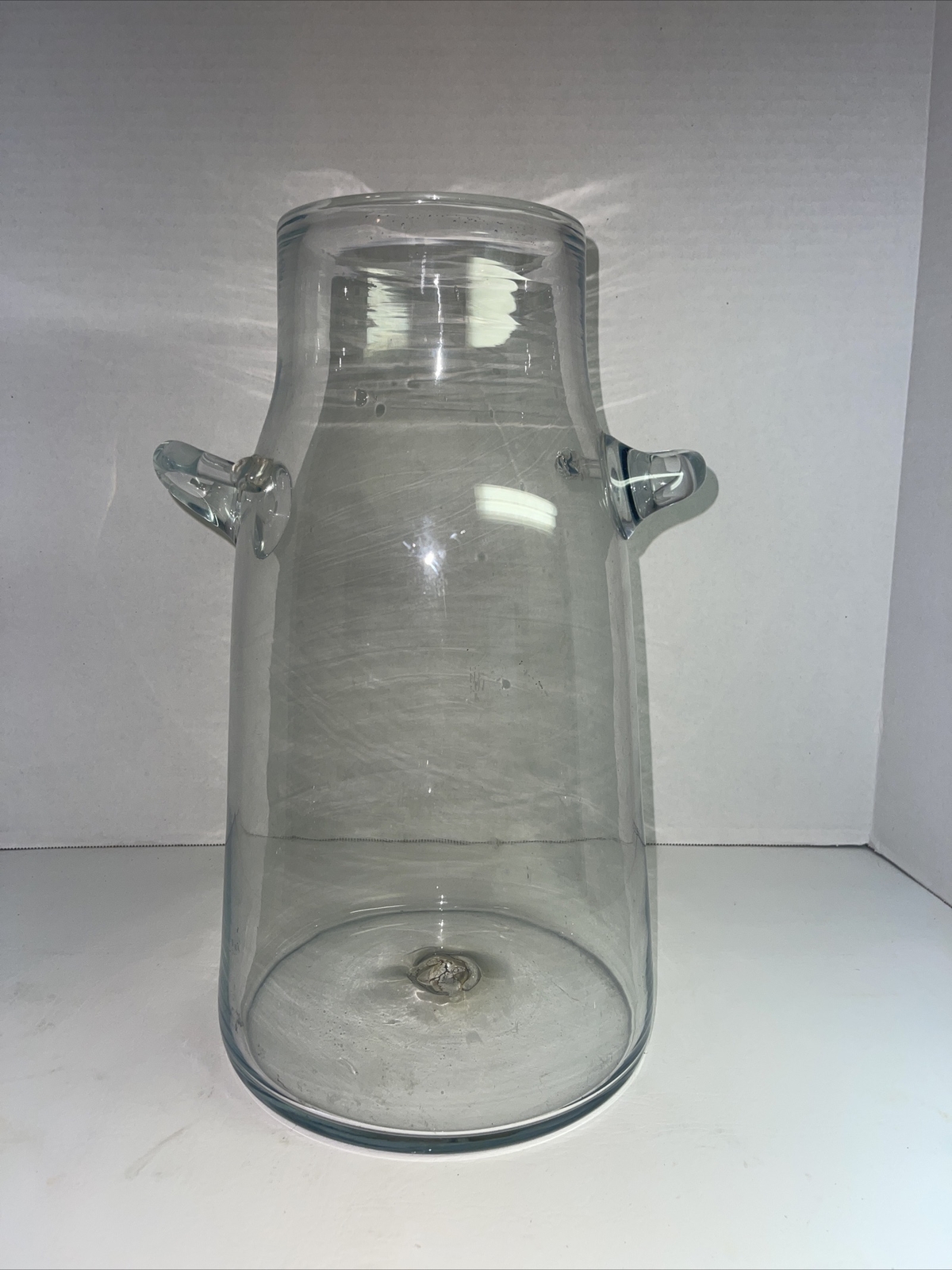 Blenko Clear Glass Milton WV 73279. Rare!!! Hard To Find. ALST