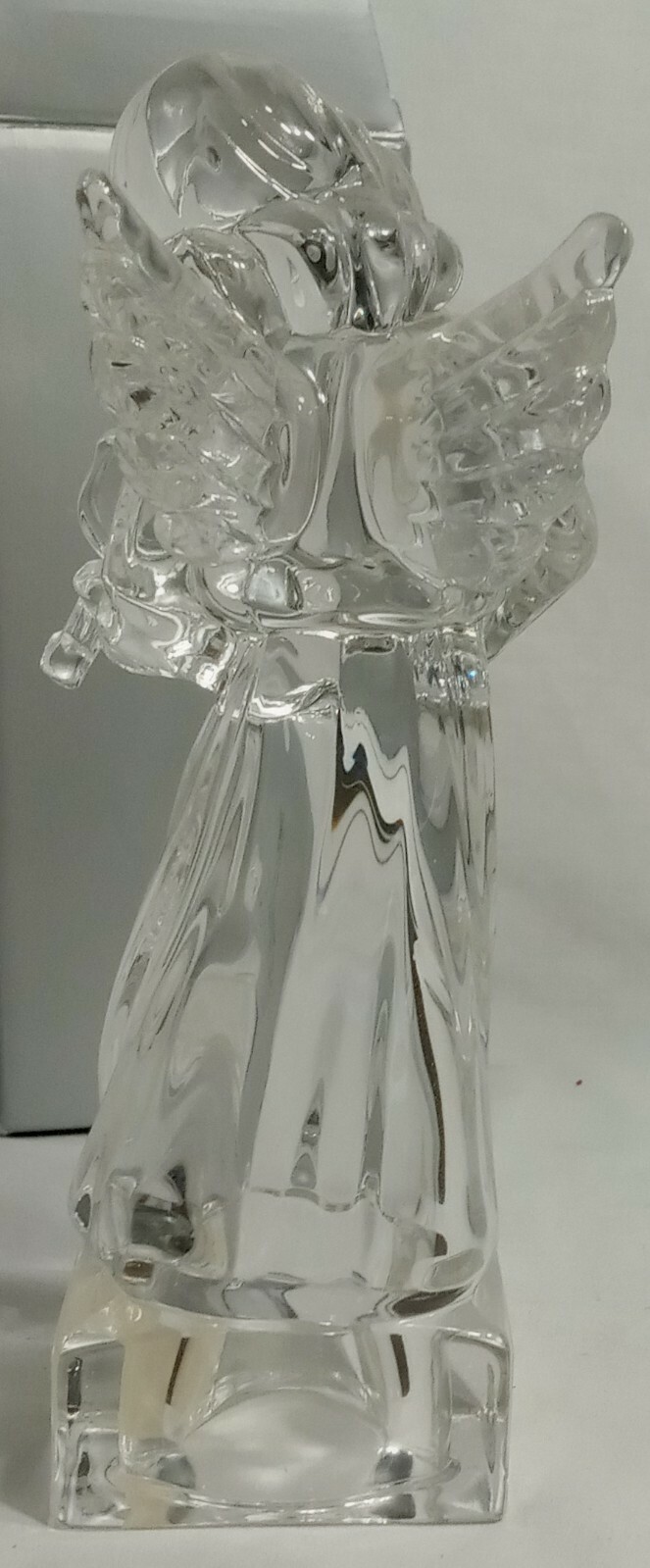 Mikasa Herald Collection Lead Glass Crystal Angel Playing Violin~Made In Germany