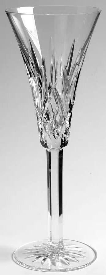 Waterford Crystal “ASHBOURNE” Champagne Glass / Flute – 8-1/2″ Tall
