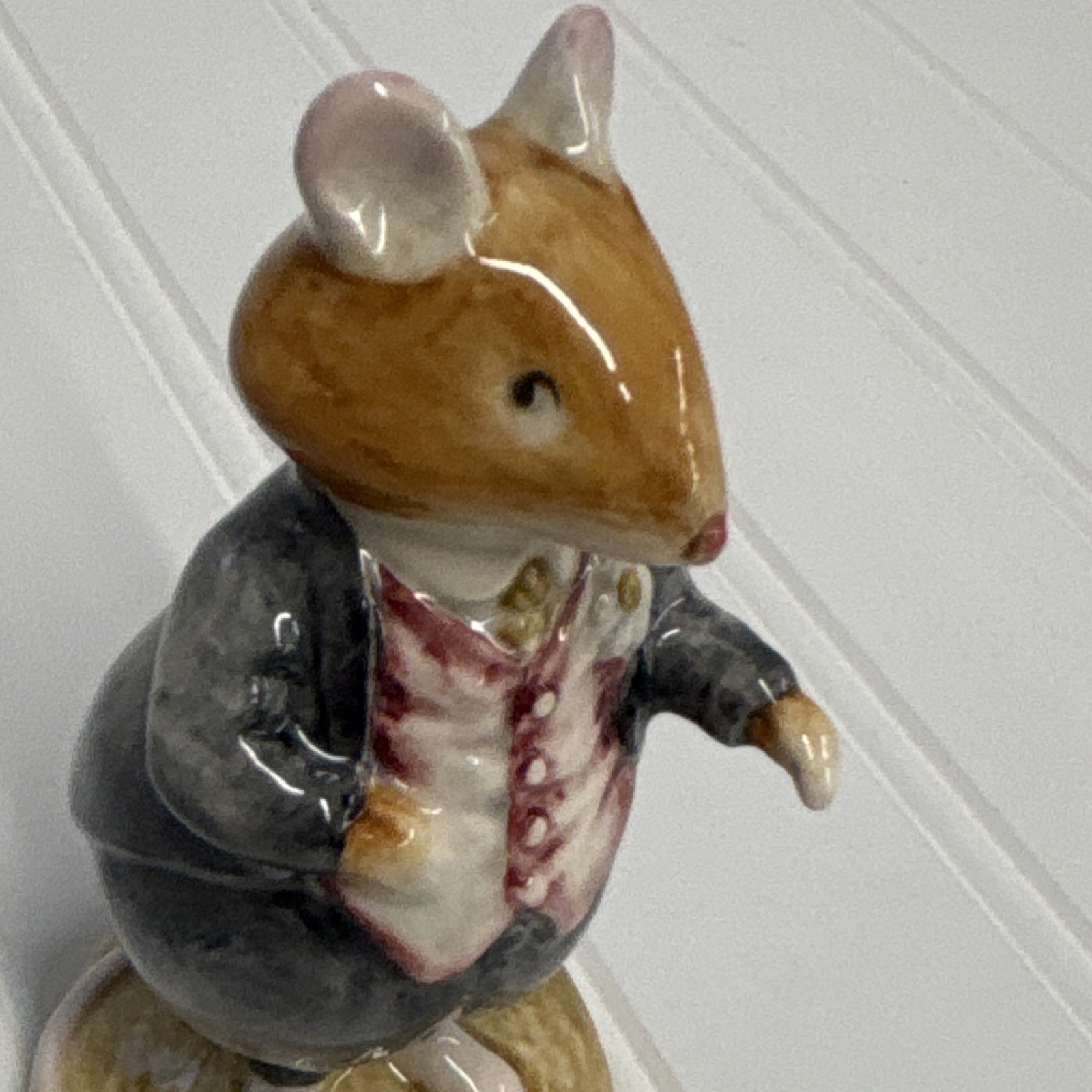 Vintage Royal Doulton Brambly Hedge Dusty Dogwood Mouse Figurine 1982