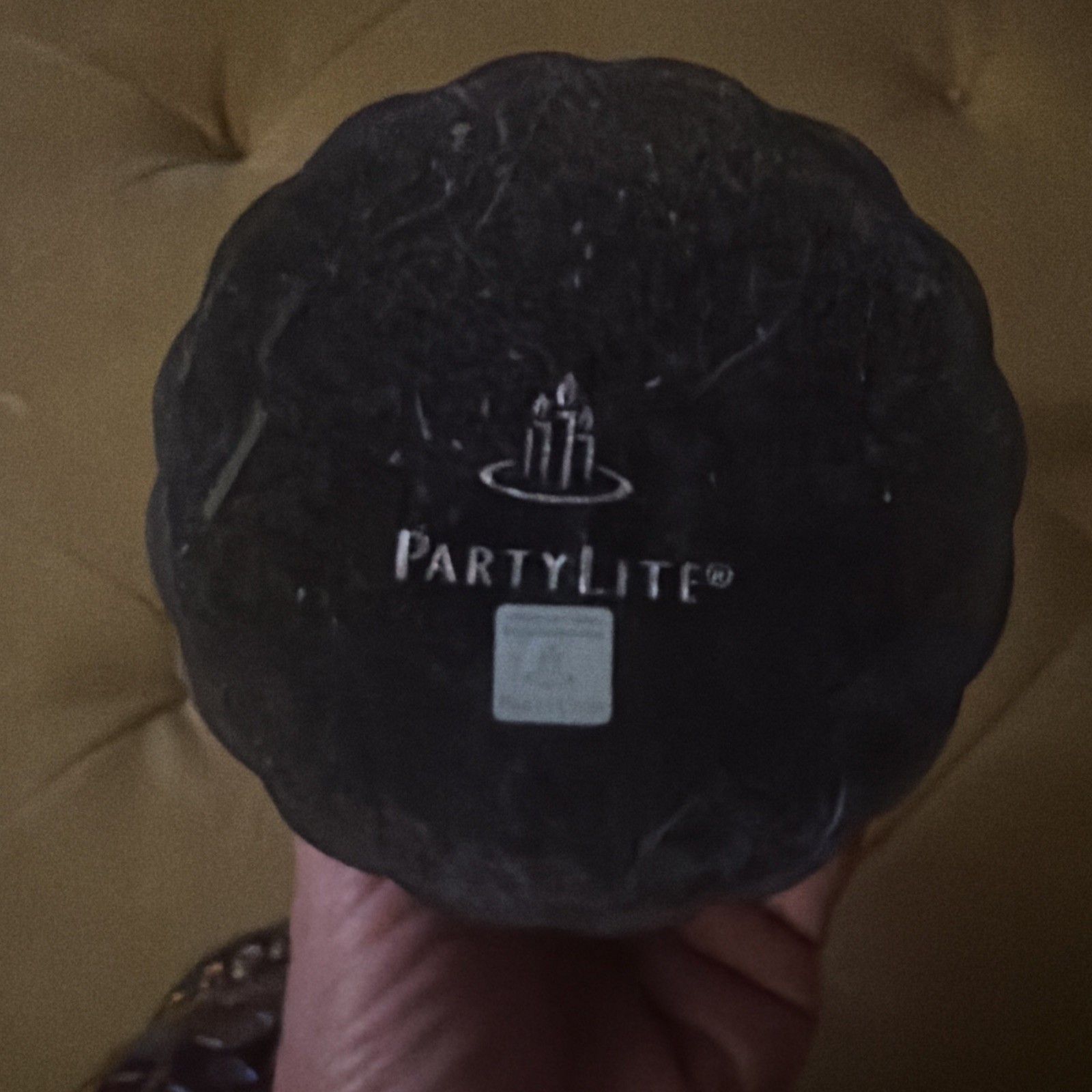 PARTYLITE Global Fusion & Mosaic Glass Candle Holder