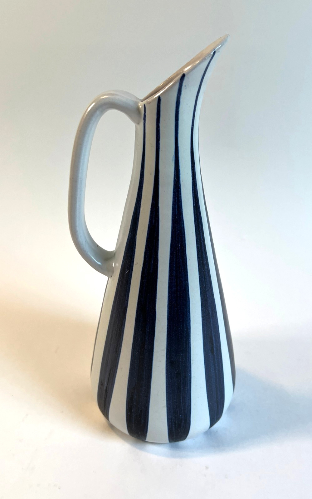 MCM Mette Doller Andersson & Johansson Hoganas Pottery Sweden Pitcher Vase
