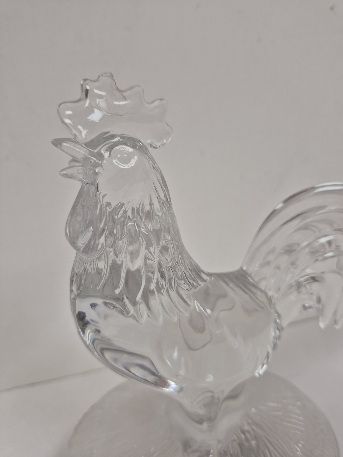 Vintage Crystal Rooster by Cristal d’Arques