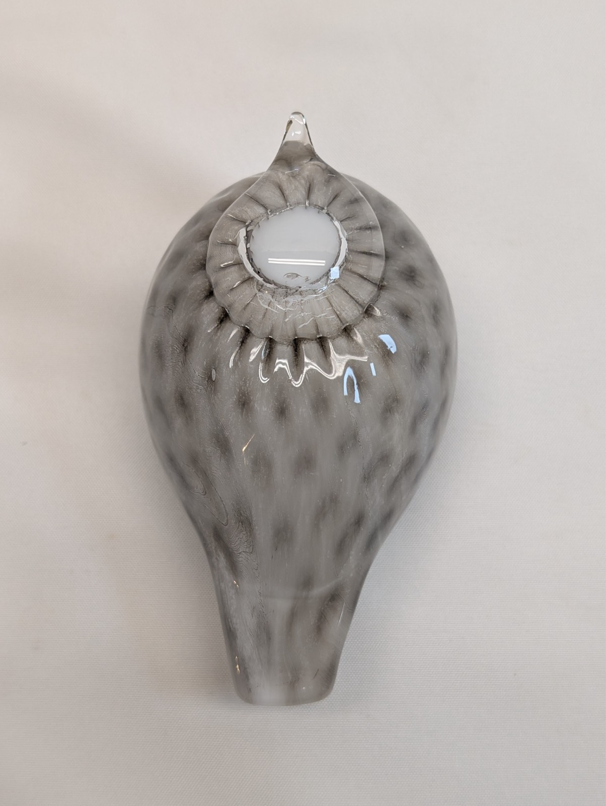 Iittala Oiva Toikka Tilda Art Glass Bird Figurine w/ Box Finland