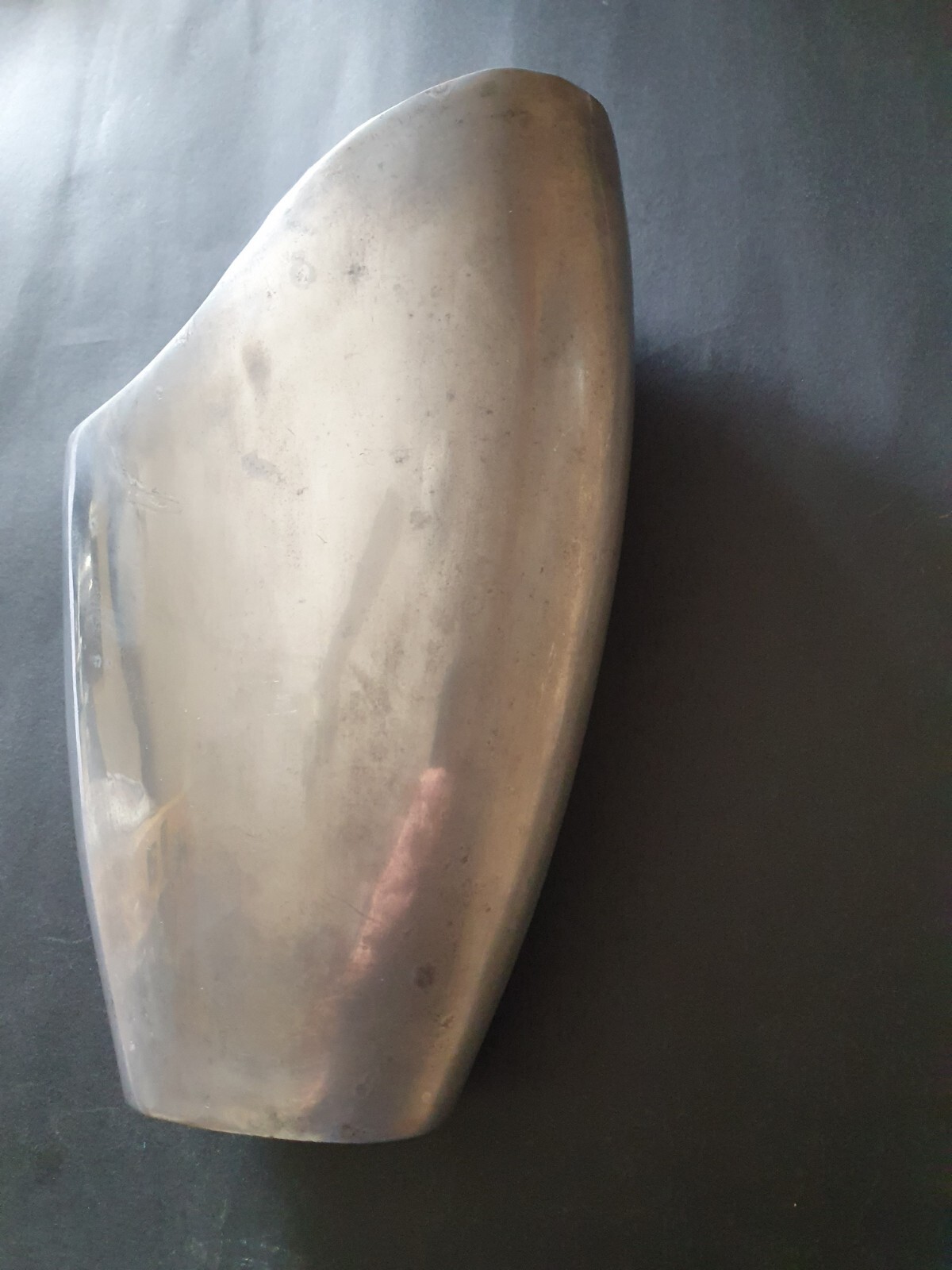 Vintage Aluminium Vase 1980s cast Picquot ware style great decor Australiana