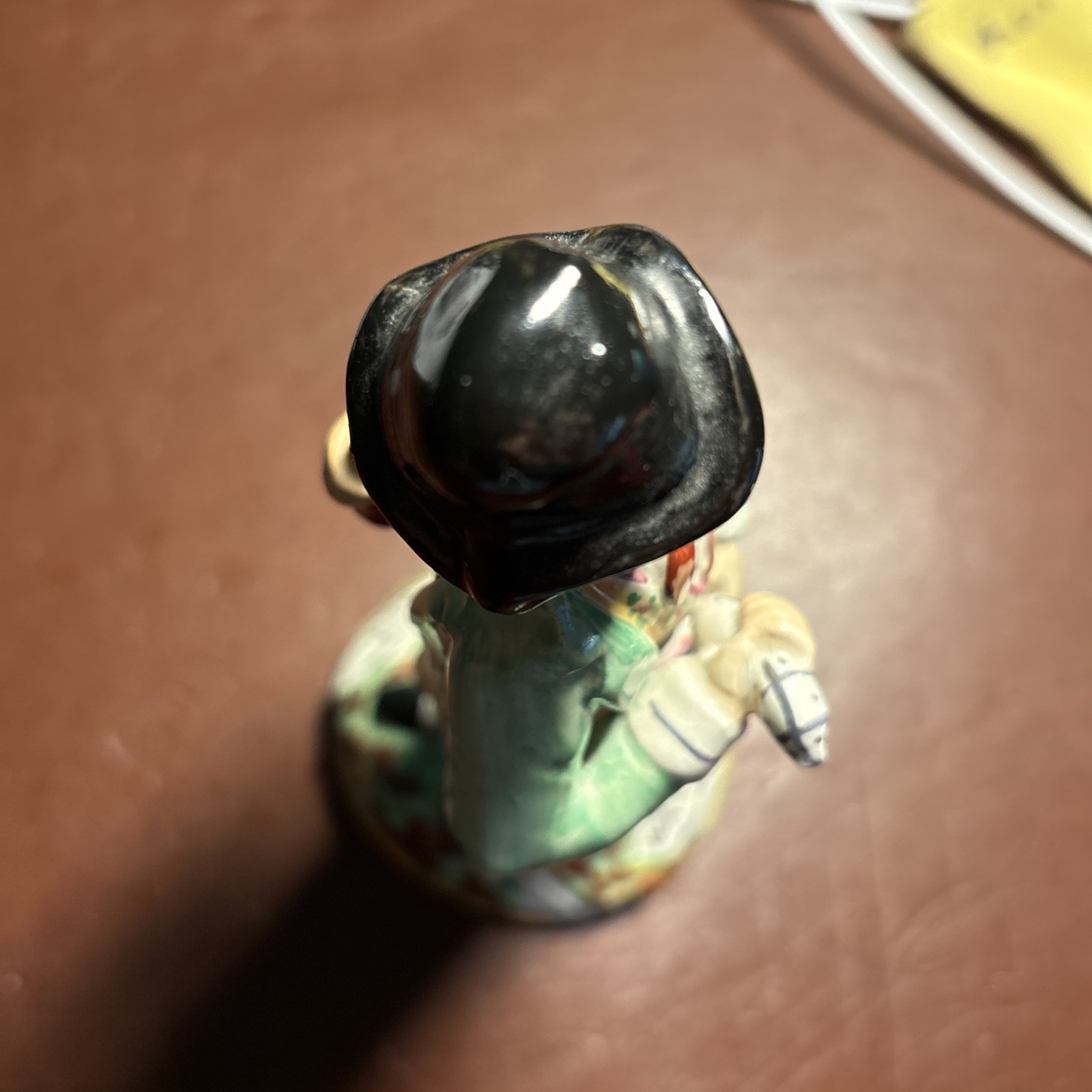 Staffordshire “Gin & Water” Double-Sided figurine c1890-1910 8 3/4″