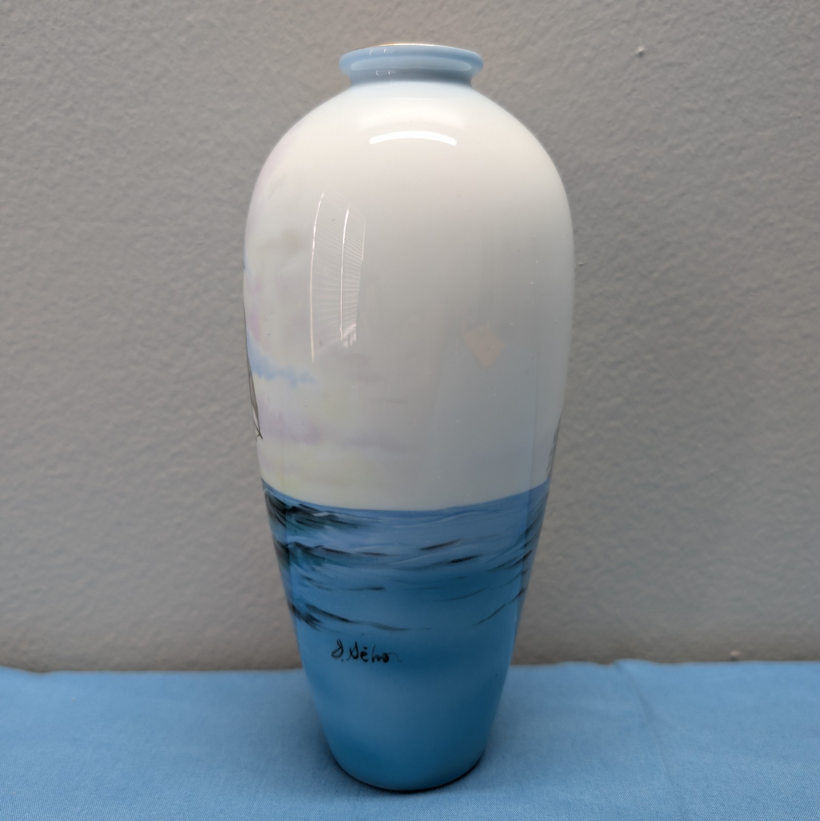 Vintage Noritake – Bone China Ship Vase