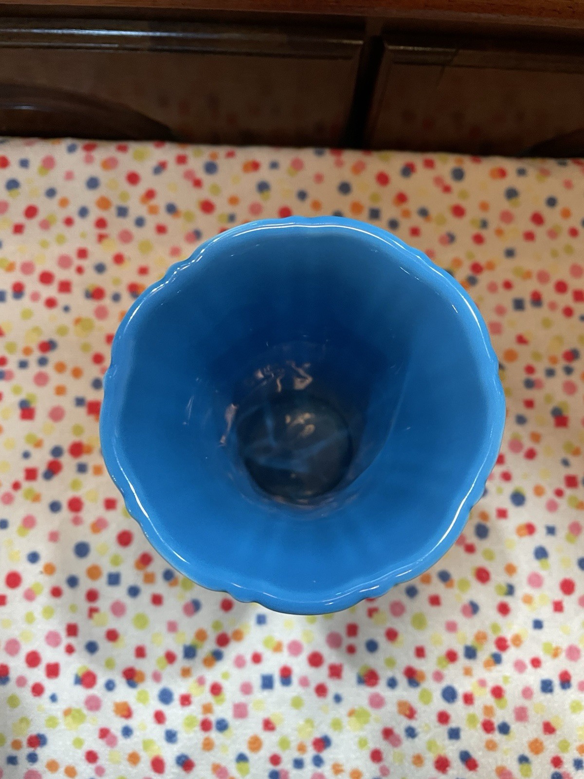 Fiesta Small Vase Peacock Excellent 8 Inches First Quality Gorgeous HTF