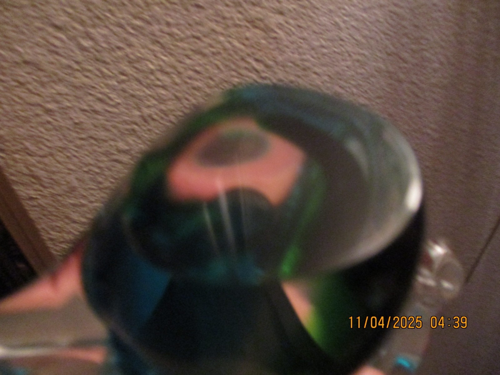 Murano Blue and Clear Horse Paper Weight (Made in Italy) 5 x 4″ inches