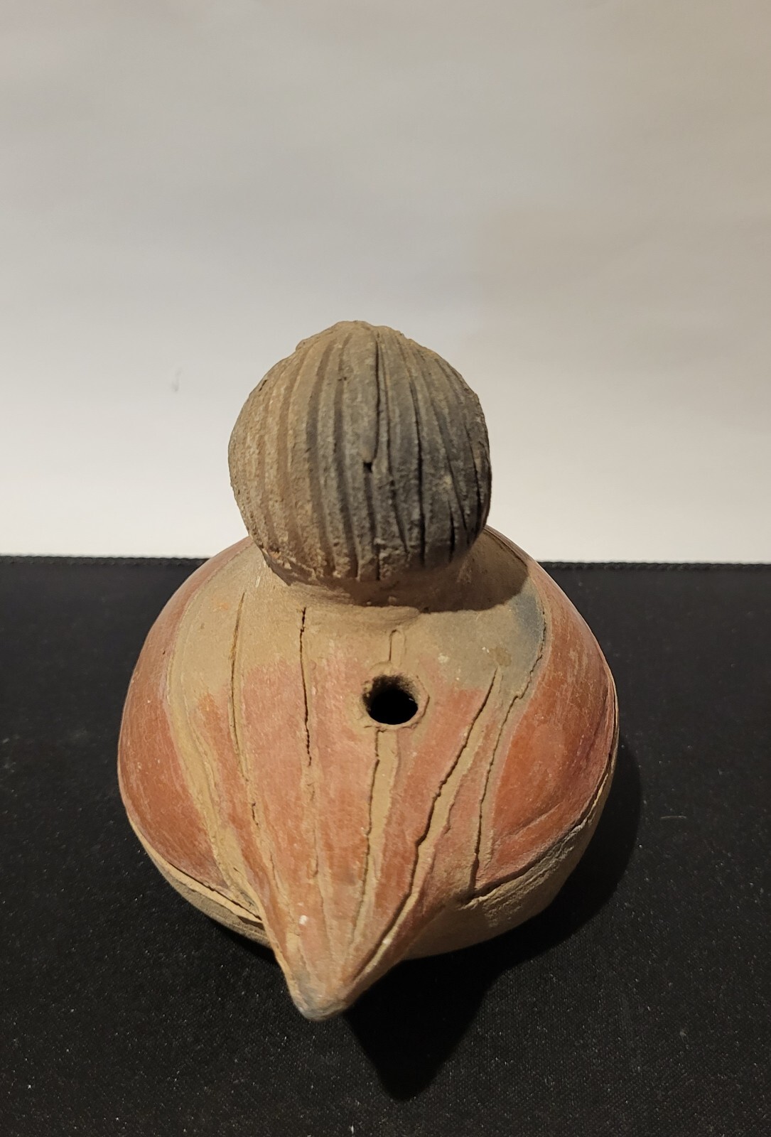 Vtg Pottery Bird / Dove Tonala Clay Sculpture Mexico Folk Native Art Figurine