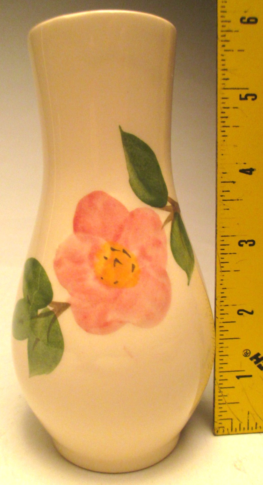 Vintage Franciscan Dinnerware Desert Rose Bud Vase 5 ¾” tall made in USA
