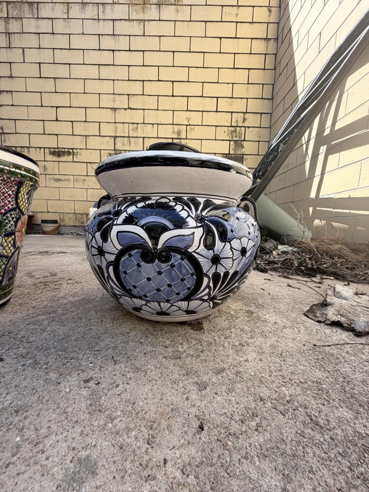 Handmade Multicolor Ceramic Art Pottery Planter, Floral & Animal Designs