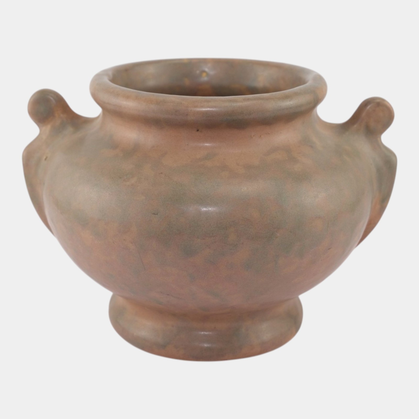 Brush McCoy Art Vellum 1930s Art Deco Pottery Ceramic Urn Vase