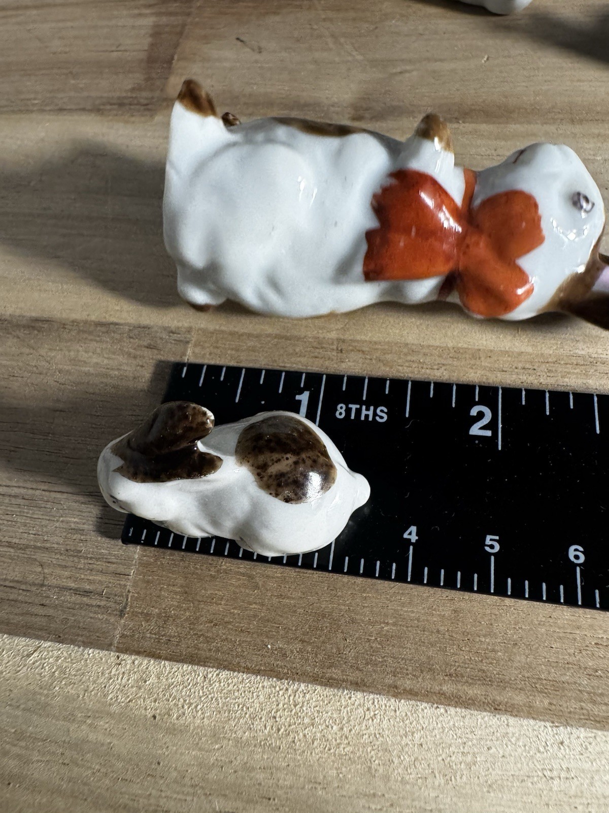Vintage Bunny Rabbit Family, Mom & Kids, China Set Japan Decor Easter, Lot of 4