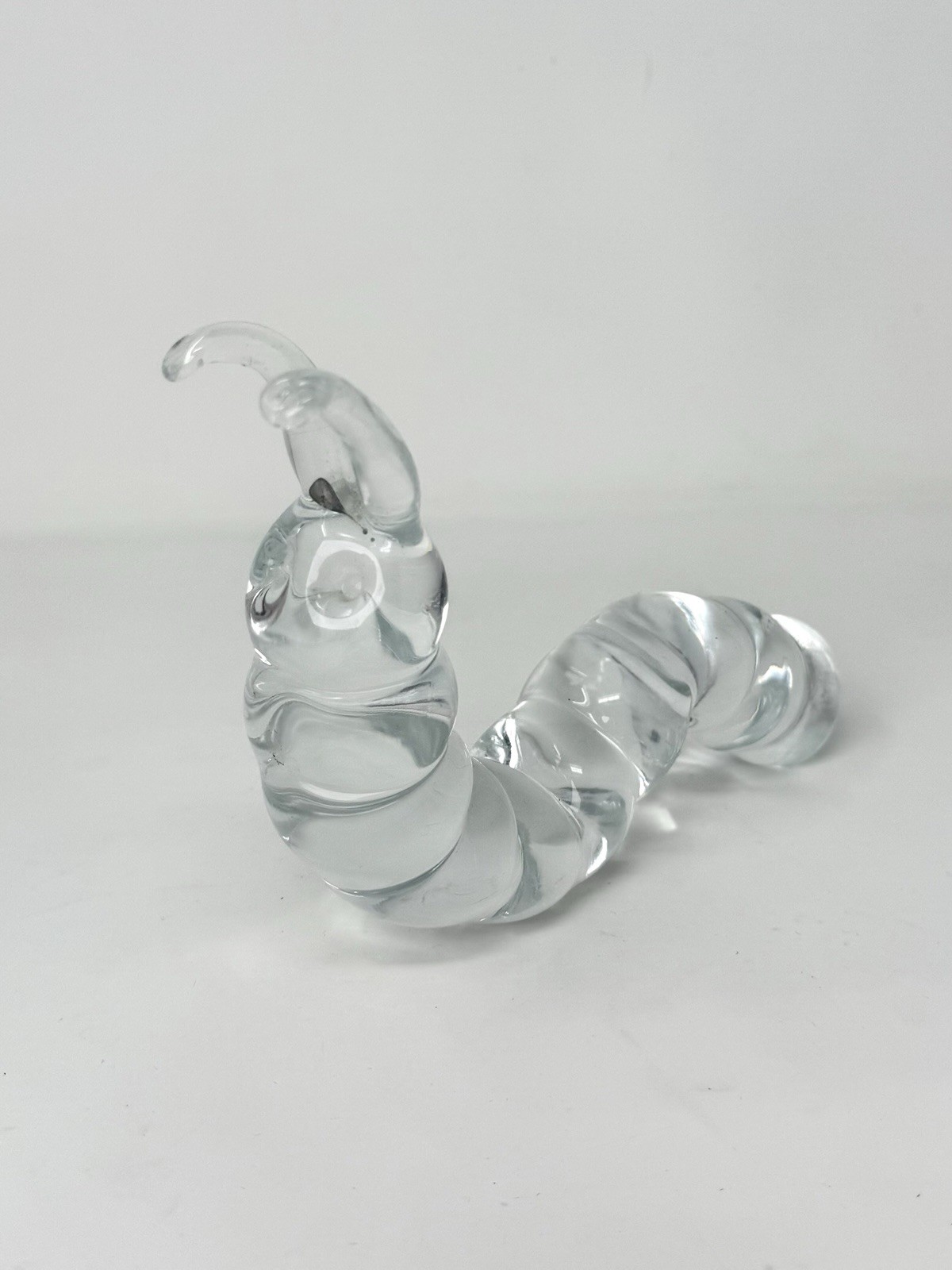 Liberty Village Glass Artisan Caterpillar Hand Blown Labeled #7 (G-132)