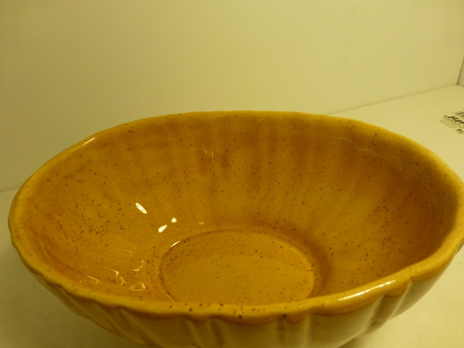 VINTAGE Haegar Planter 4020B about 9.5 inches Long Mid-Century Golden Color