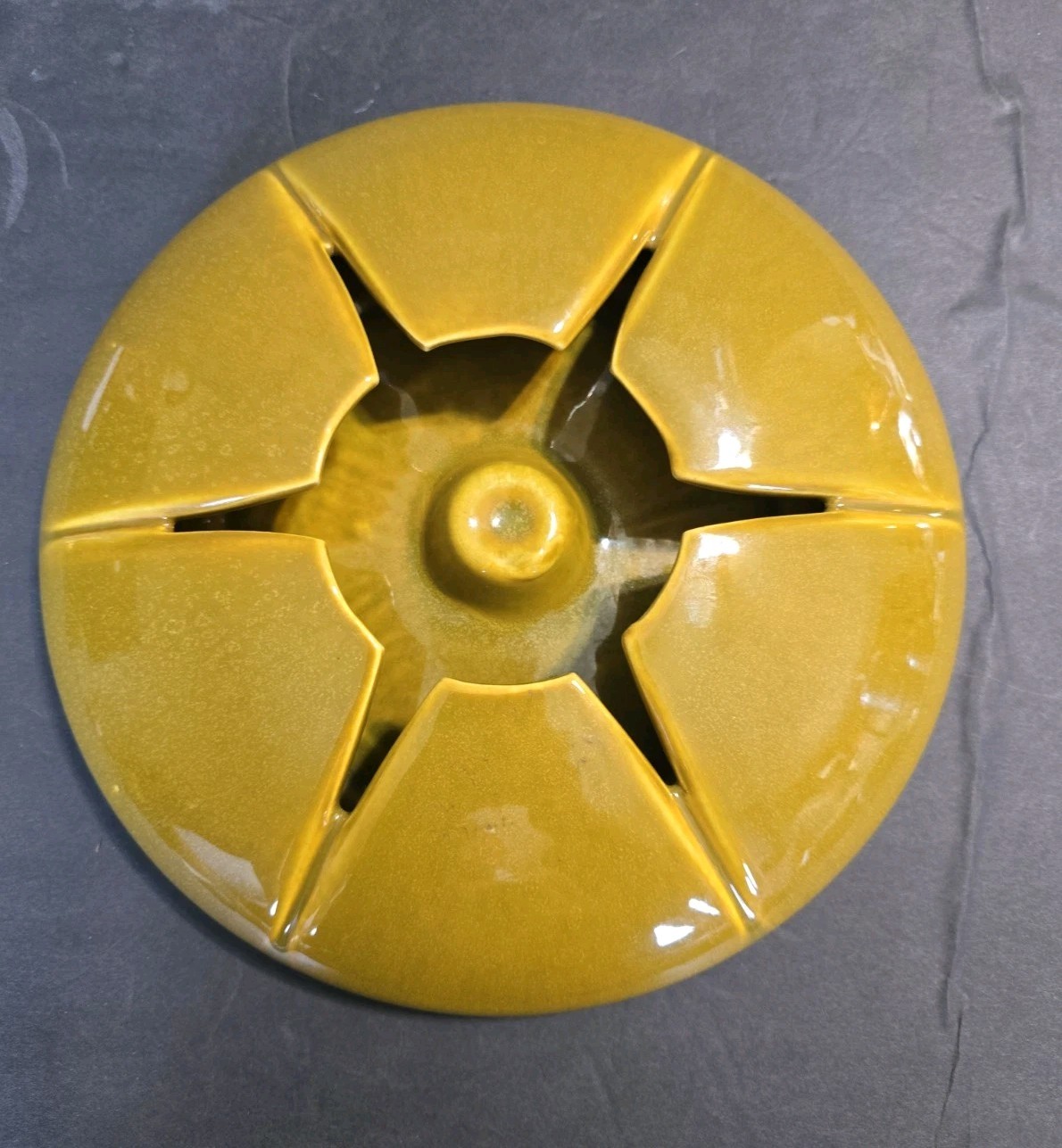 Vintage MCM Atomic HOODWINK VOHANN Cigarette Cigar Party Ashtray USA