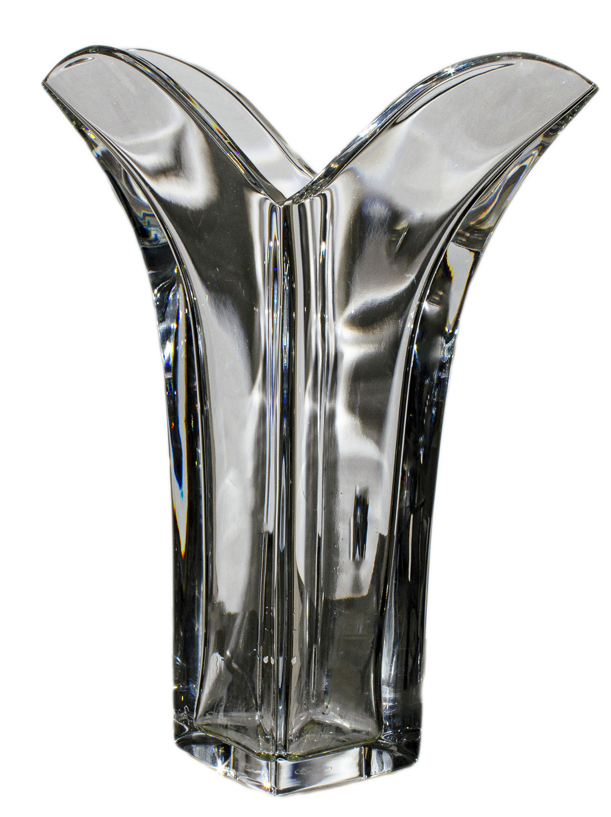 Baccarat Crystal Figurine, Tulip Vase, Clear Generosite (292601) 7.5″ MIB
