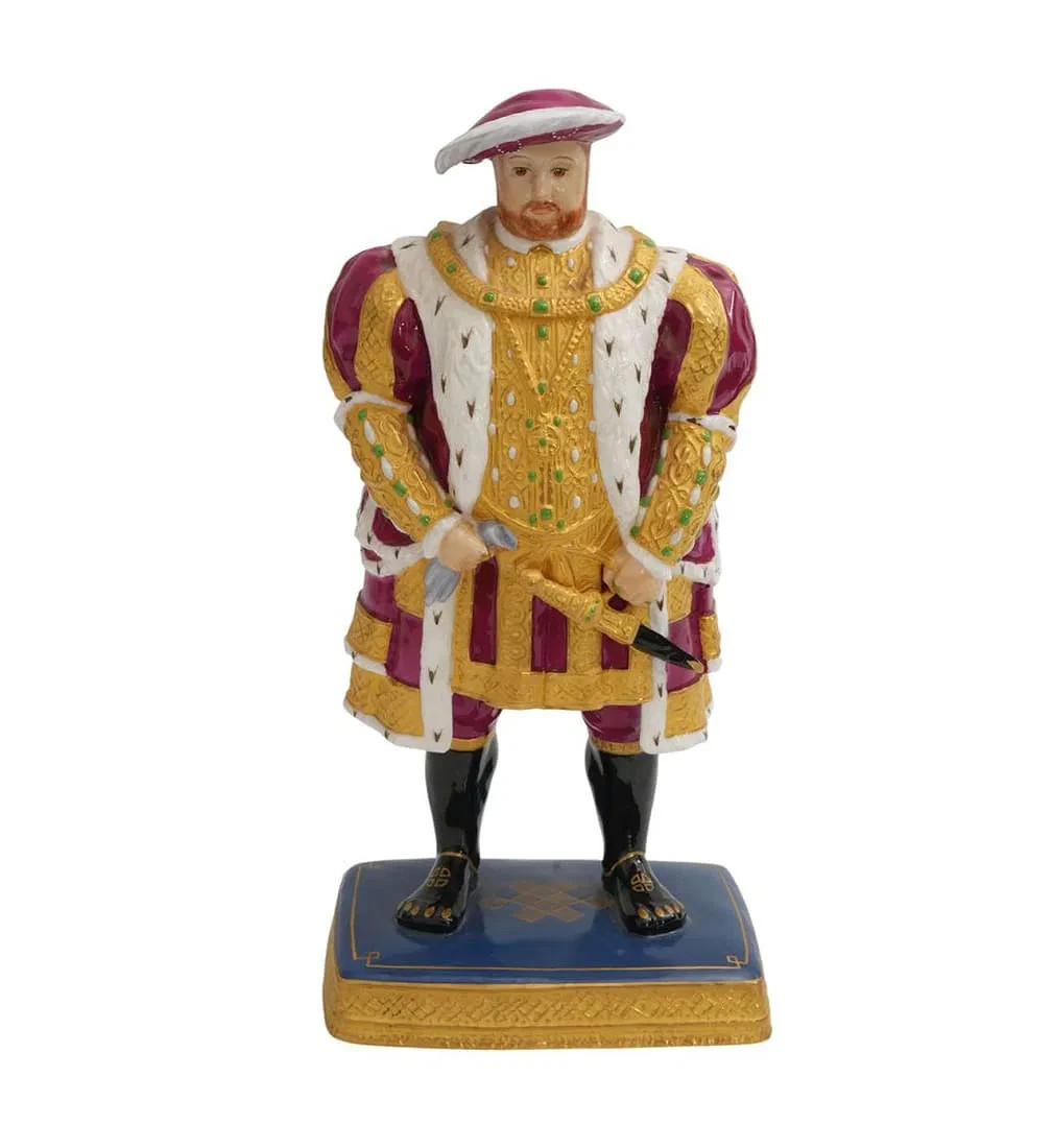 Royal Worcester England Porcelain Figurine Henry VIII After Holbein # 2637
