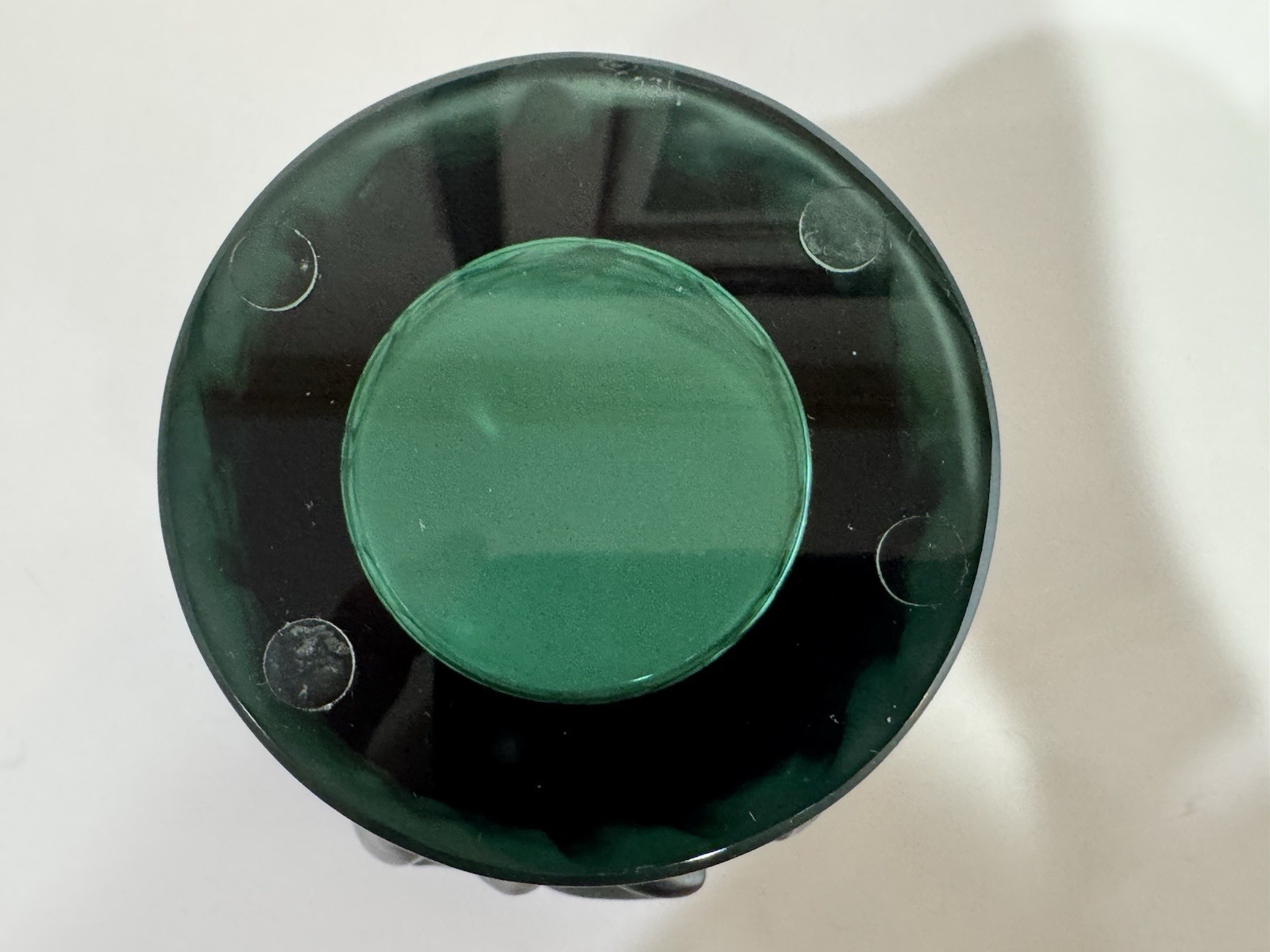RARE Lalique Bacchantes Small Vase Nudes Deep Dark Green MINT Condition $1,950