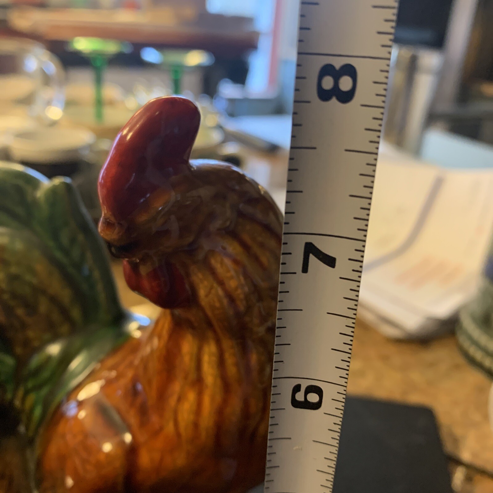 Vintage Decorative Farmhouse Rooster Hen Chick Pottery
