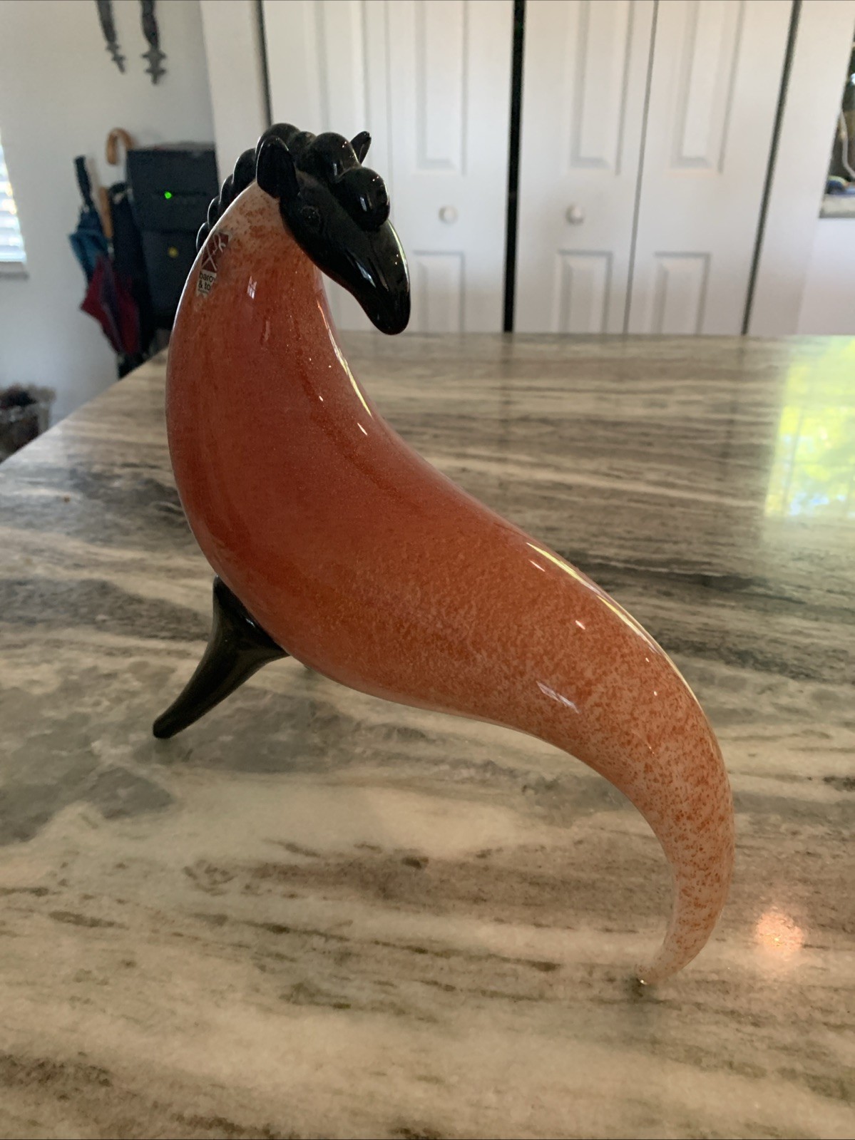 Barovier Murano Glass Figure Of A Horse Designed By Toni Zuccheri Rare