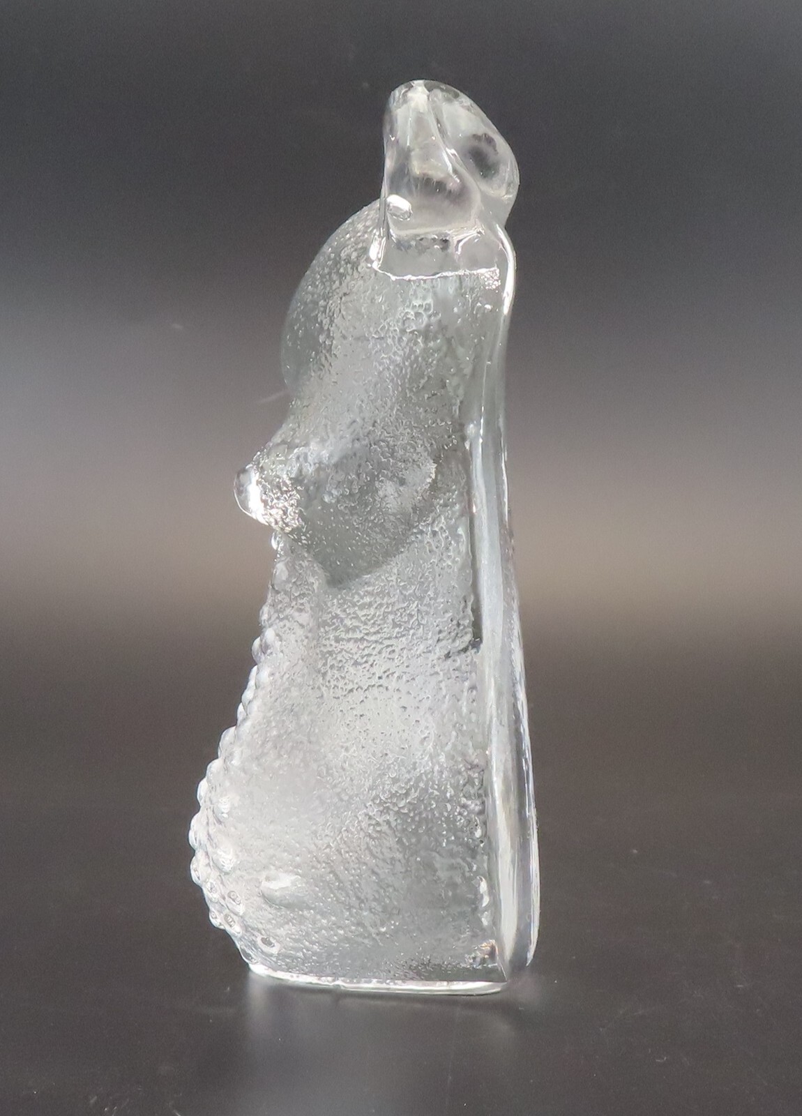 Kosta Boda Hippo Zoo Animals Art Glass Hippopotamus Bertil Vallien Paperweight L