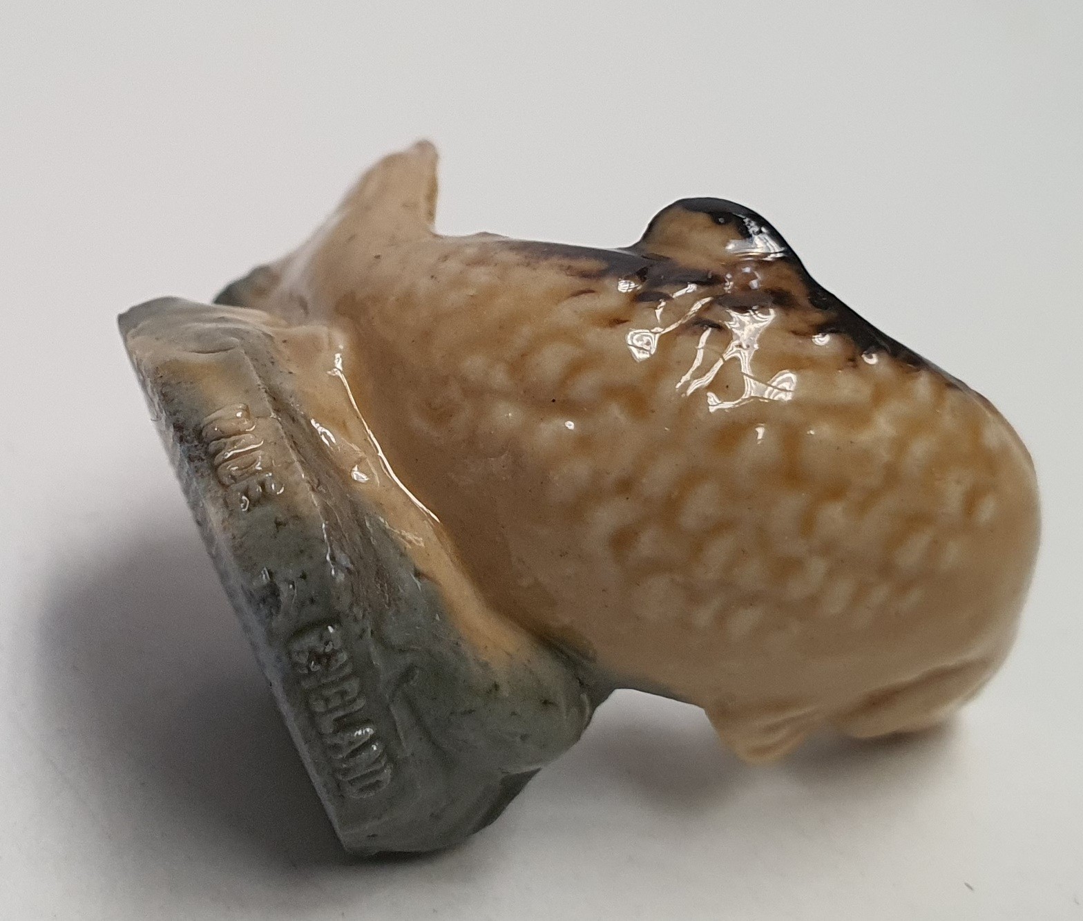 Wade English Whimsie Porcelain Set 3 Trout #15 Made in England 3cm Tall c1972