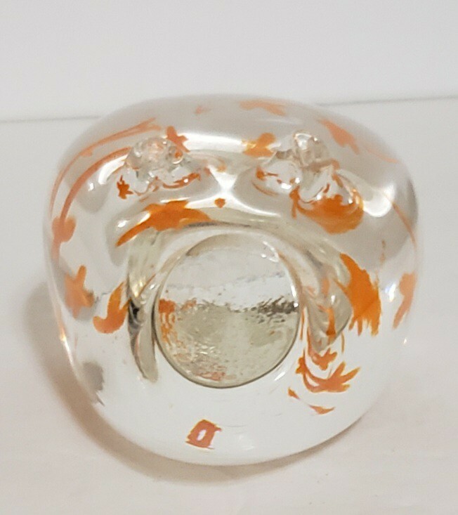Vintage Caithness Truffle the Pig Paperweight Art Glass 4″ L x 2.25″ W x 2″ H