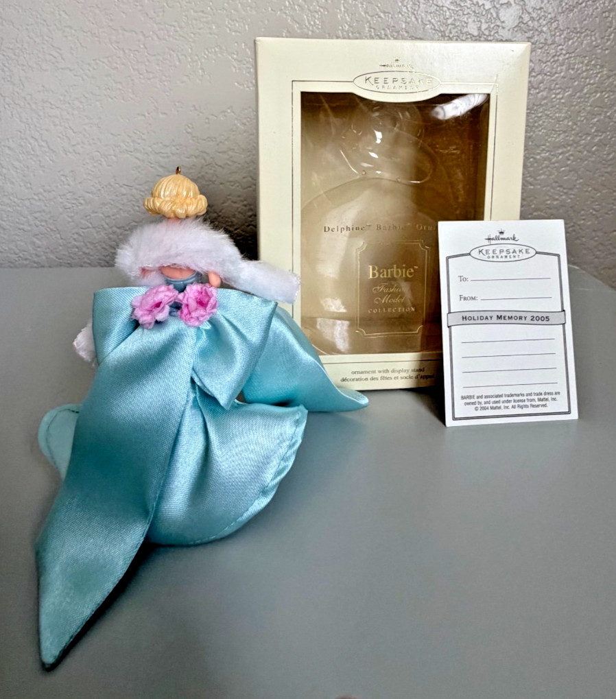 Hallmark Keepsake Fashion Model Collection: Delphine Barbie Ornament 2005