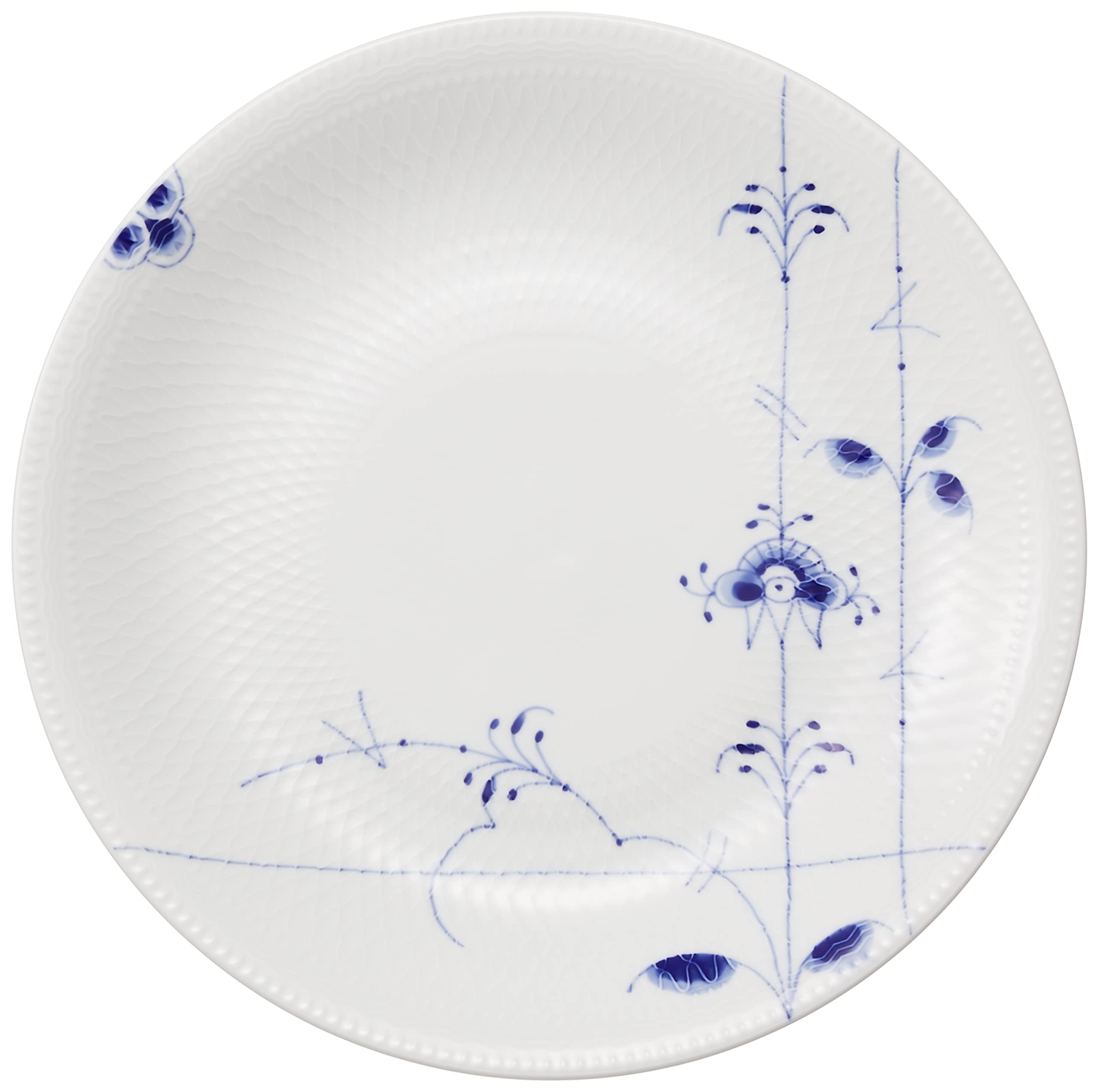 Royal Copenhagen Blue Palmette Plate Dish 26cm Wedding Gift Tableware Japan New