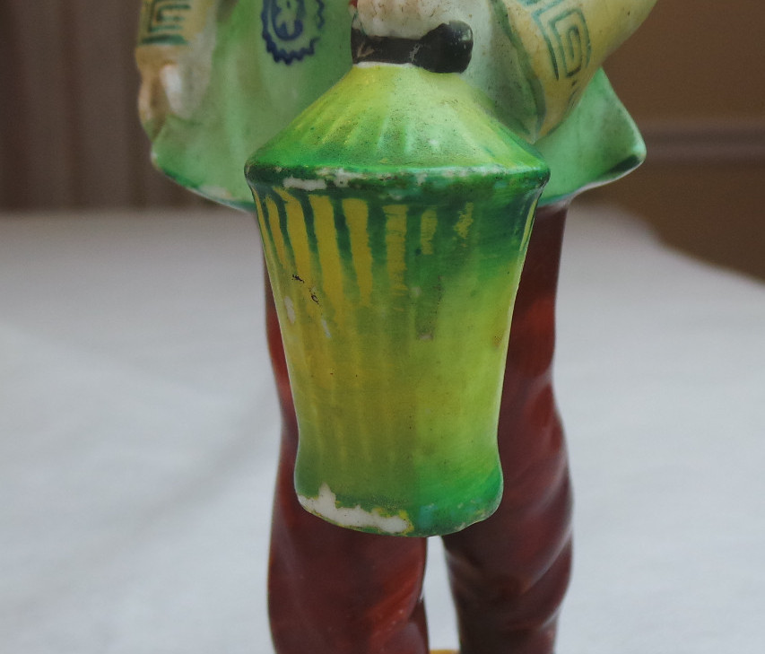 HAND PAINTED BUTLER FIGURINE STATUE MADE IN JAPAN