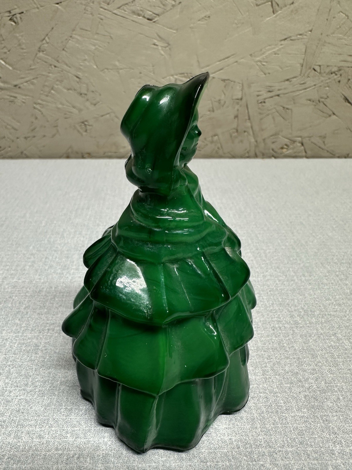Boyd’s Crystal Art Glass, Green Louise Doll