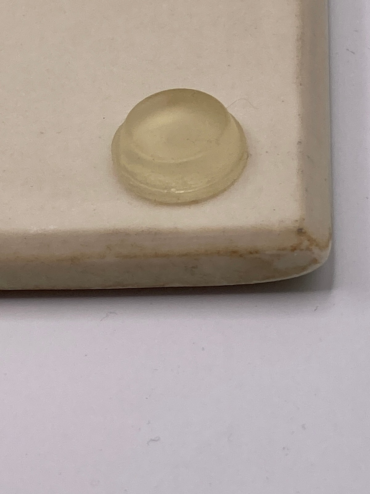 Beautiful, Lynne Meade Studio Decorative Celadon Green Ceramic Art Tile, Signed
